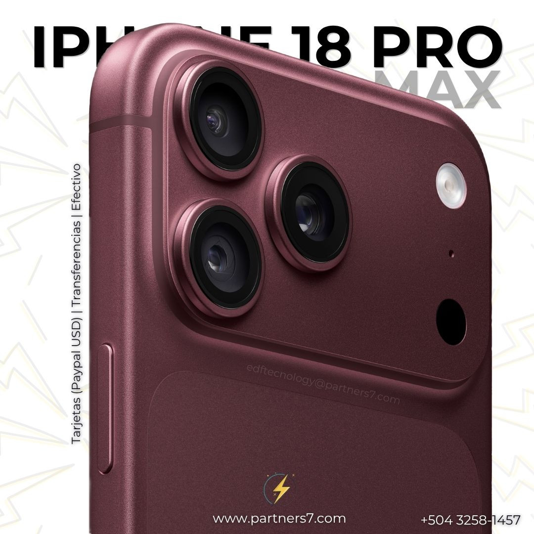 ⚡IPHONE 18 PRO MAX | NUEVO - SELLADO⚡