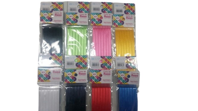 Cinta raso madeja No.1 de 1/4 Bambary