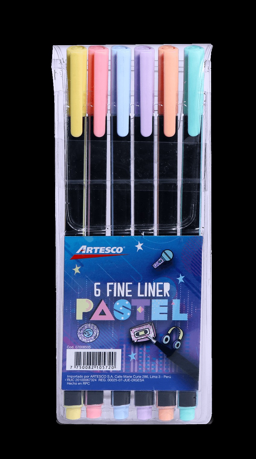 Fine liner pastel Artesco