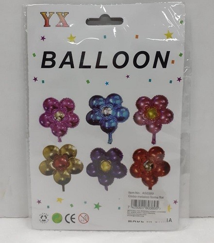Globo metálico forma Estrella