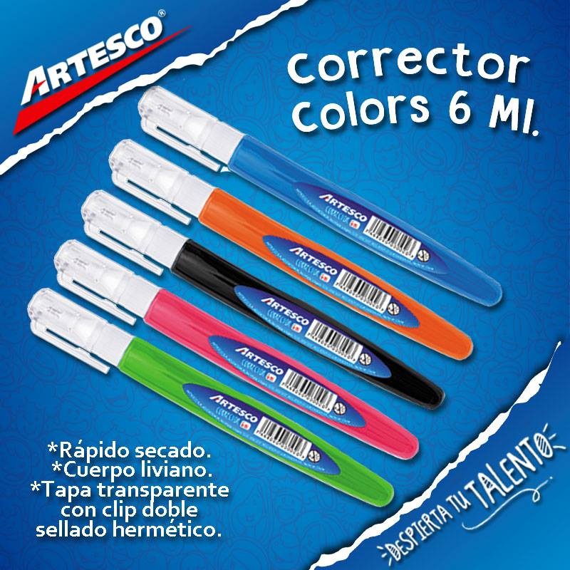 Corrector colors 6ml Artesco