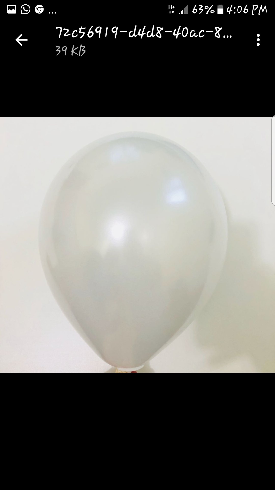 Globo metalizado bolsa 100pcs