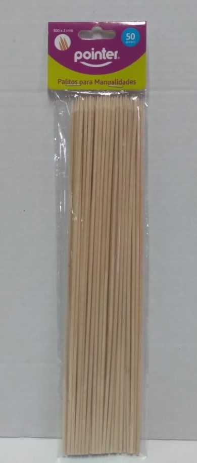 Palitos de madera pinchos grande Pointer