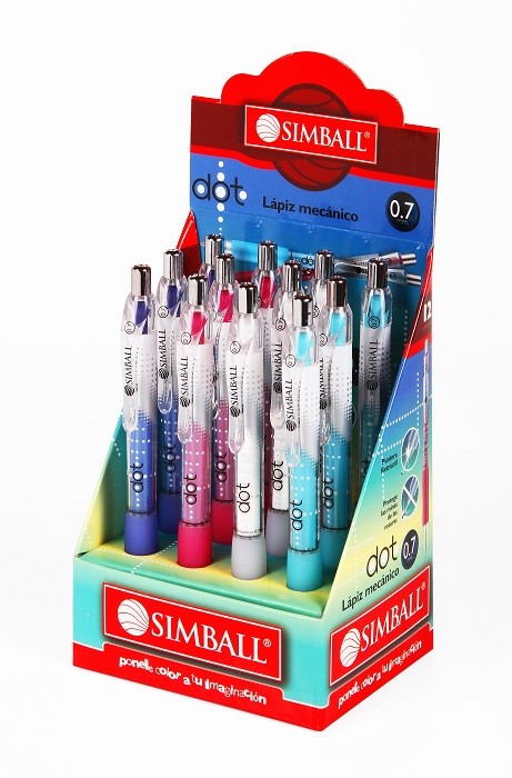 Portaminas 0.7mm Dot 1pc Simball