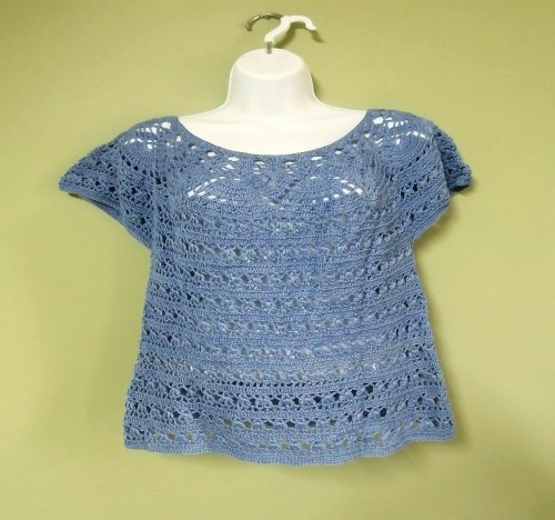 Camisa color azul grisaceo