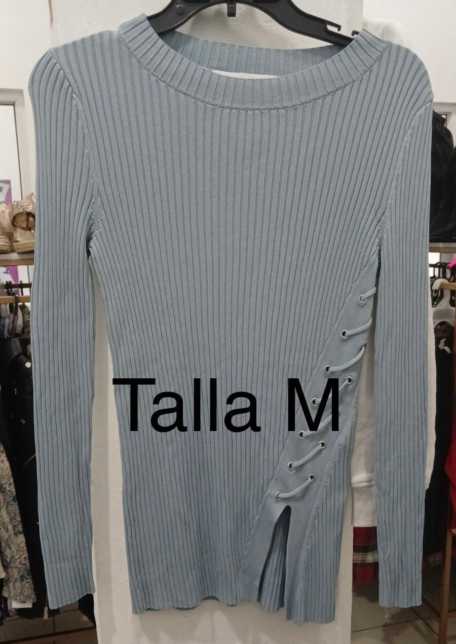 Blusa manga larga , strech