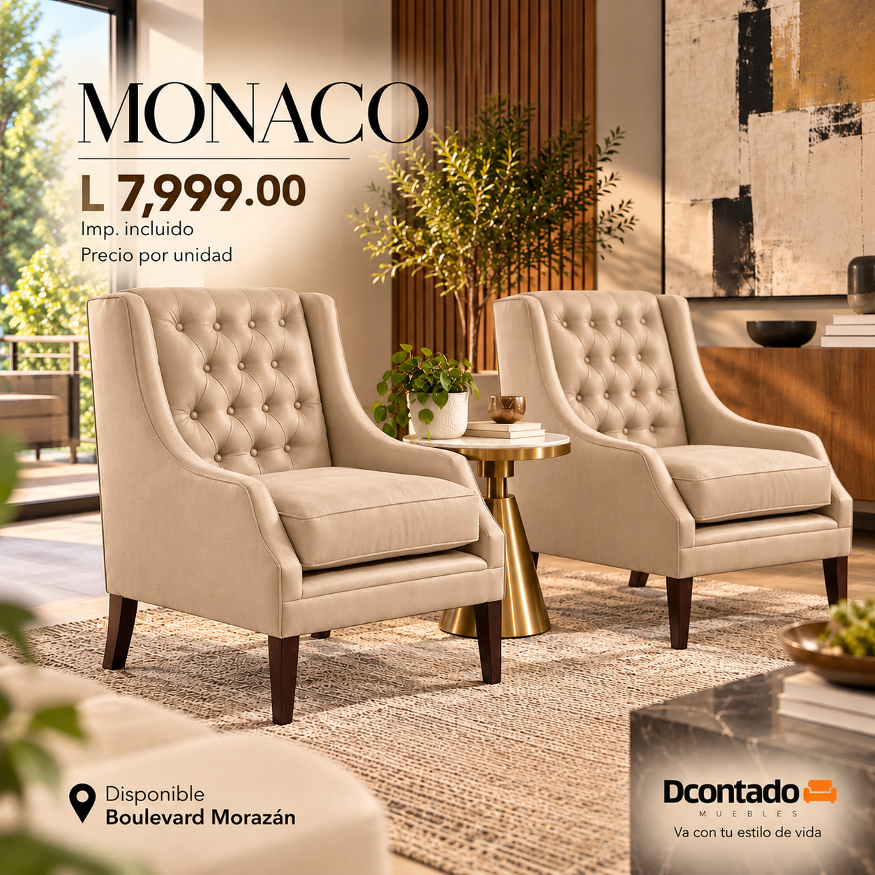 Sillón MONACO
