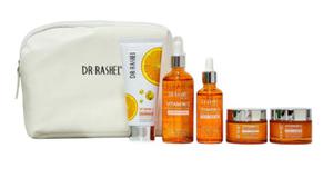 SET DE CUIDADO FACIAL DE VITAMINA C, ILUMINADOR Y ANTIENVEJECIMIENTO CON ACIDO HIALURONICO