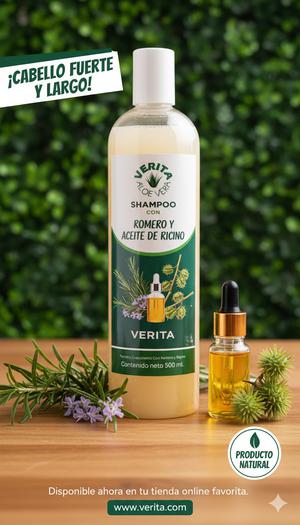 Shampoo con Romero y Ricino