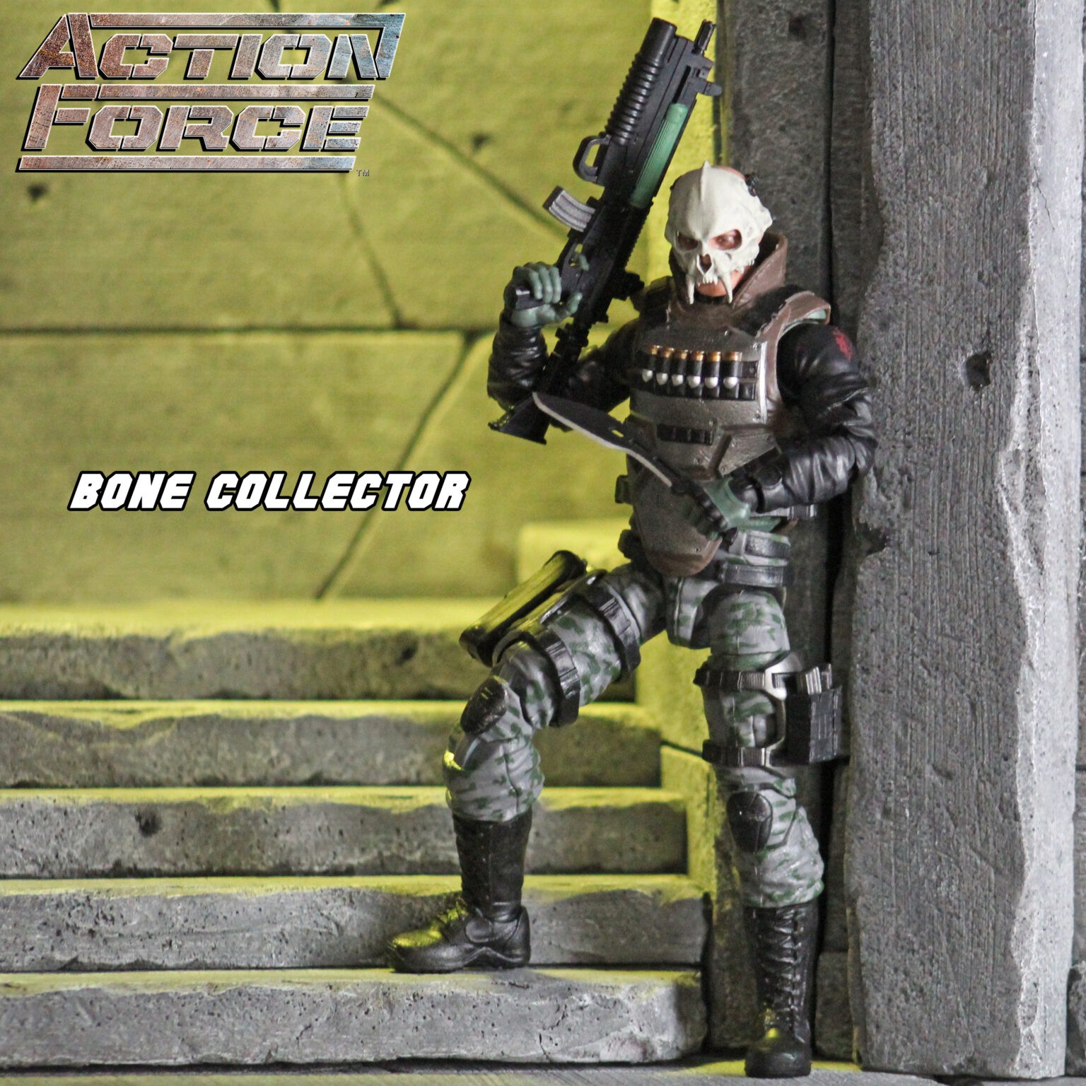 Action Force Bone Collector 1/12 Scale Figure Reissue Ninja Toyz