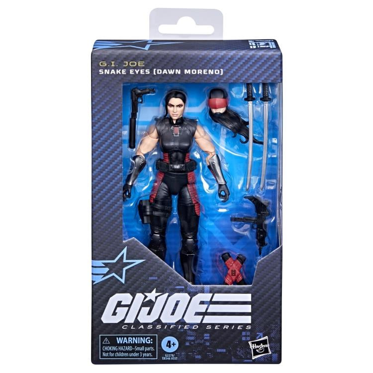 G.I. Joe Classified Series #197 Snake Eyes (Dawn Moreno) Action Figure