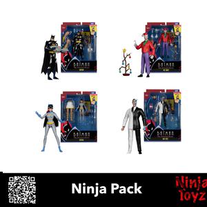 Ninja Pack McFarlane Toys DC Direct Batman the Animated Series Build-a-Figure Zeus Wave Action Figures (Target Exclusive)