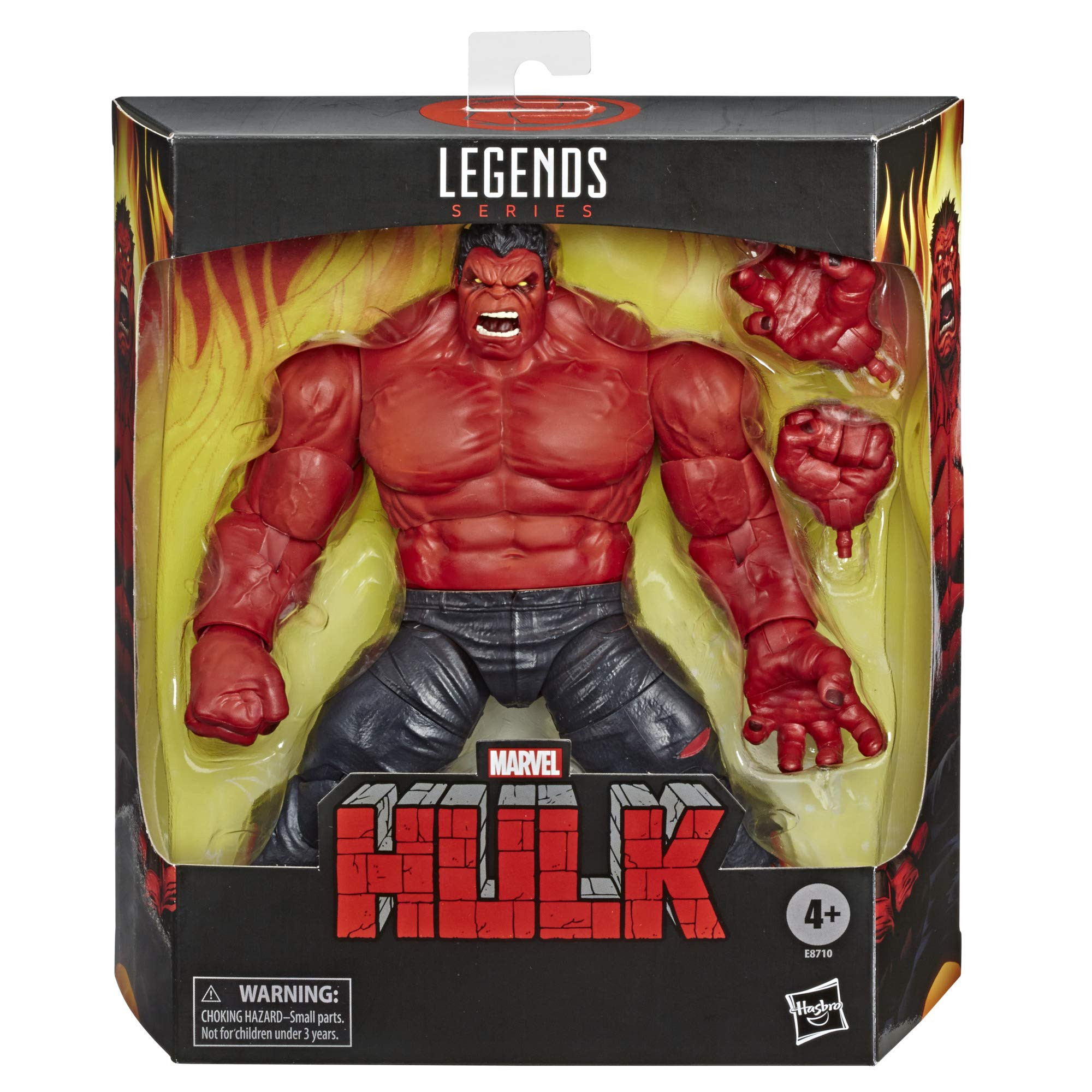 Marvel Deluxe Legends Red Hulk
