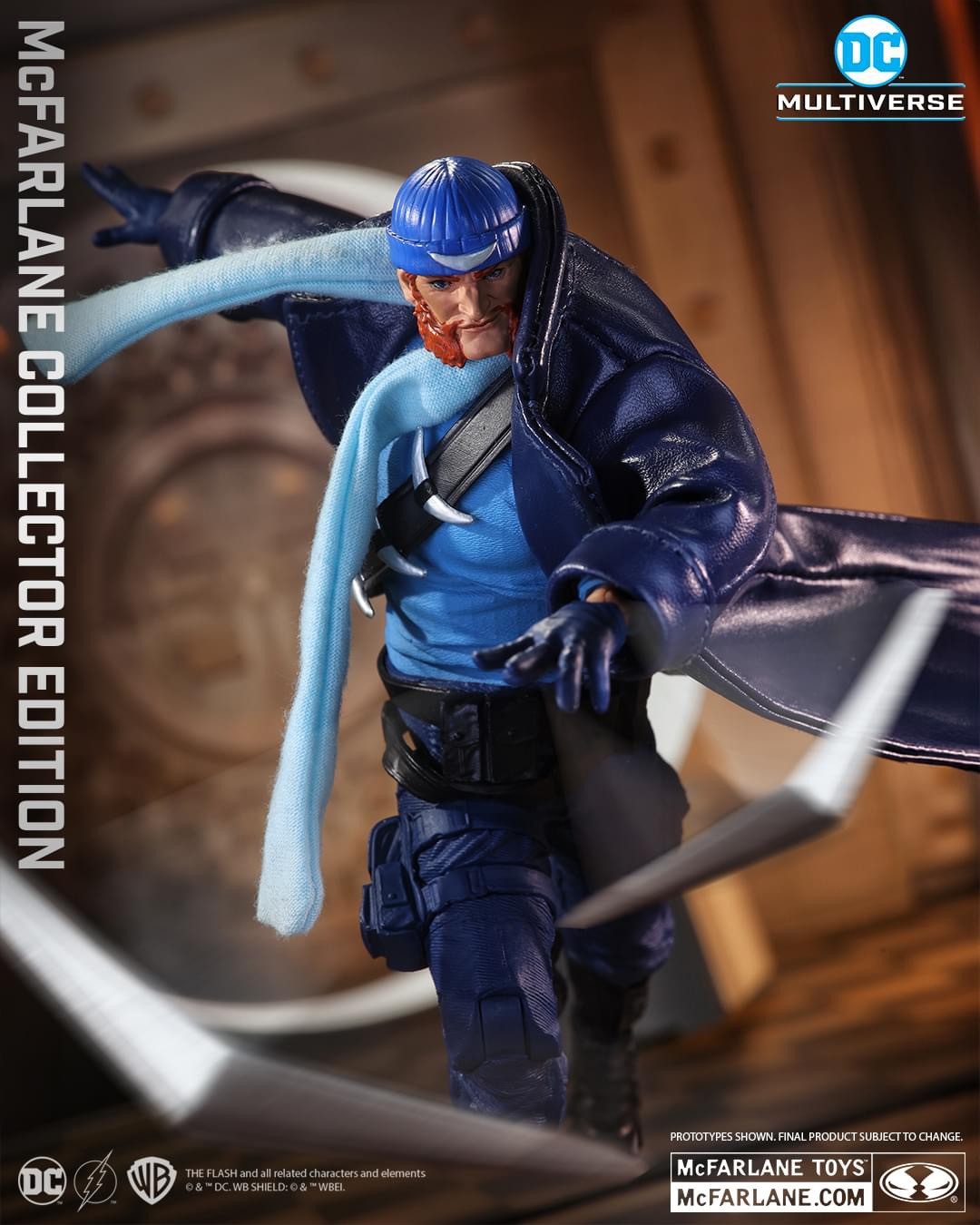 DC McFarlane Collector Edition Wave 4 Captain Boomerang The Flash 7-Inch Scale Action Figure