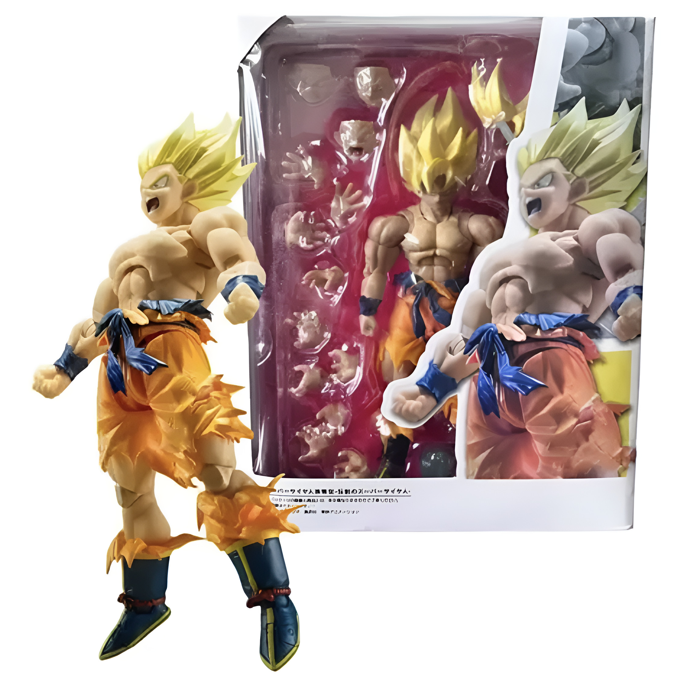 Dragon Ball Z S.H.Figuarts Super Saiyan Goku (Legendary Super Saiyan) Action Figure KO