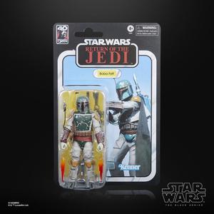 Star Wars 40th Anniversary The Black Series 6" Deluxe Boba Fett (Return of the Jedi) Figure