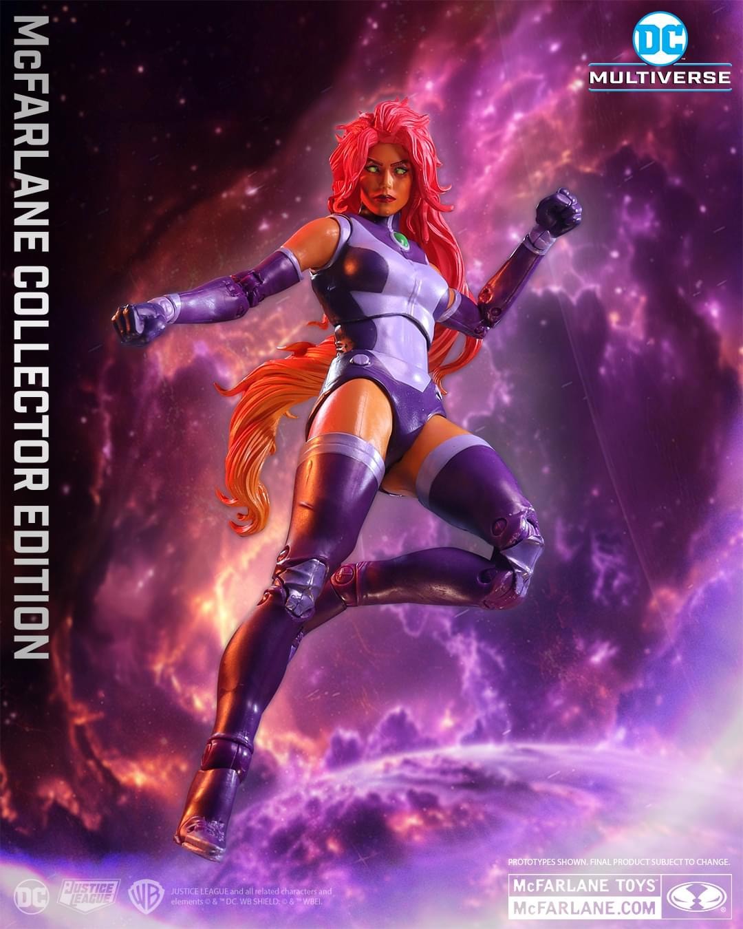 DC McFarlane Collector Edition Wave 4 Starfire DC Rebirth 7-Inch Scale Action Figure