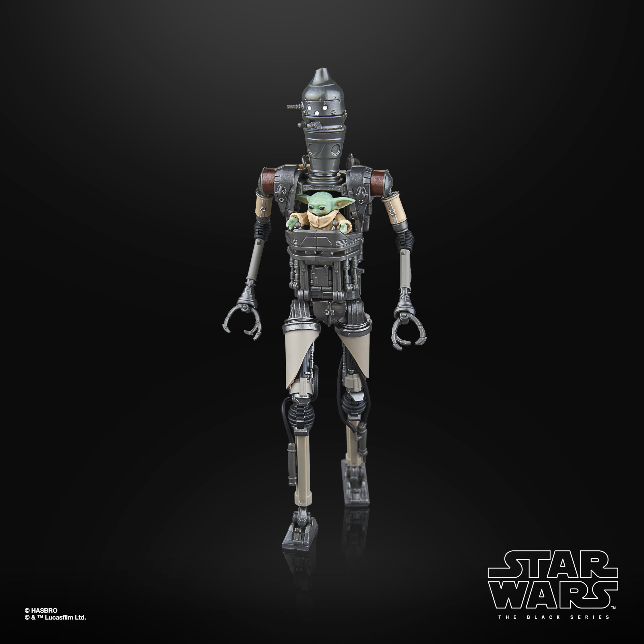 Star Wars The Black Series IG-12 & Grogu The Mandalorian Deluxe Collectible 6 Inch Action Figure 2-Pack
