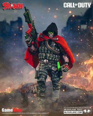 McFarlane Toys Call of Duty (Modern Warfare 2) Burned Spawn 7” Scale Action Figure