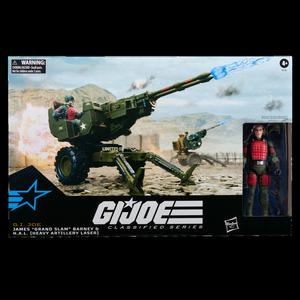 G.I. Joe Classified Series #213, James "Grand Slam" Barney & H.A.L. (Heavy Artillery Laser)