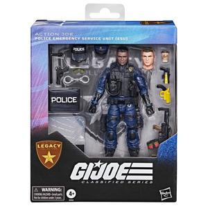 G.I. Joe Classified Series Legacy Collection ESU Police Officer Action Figure