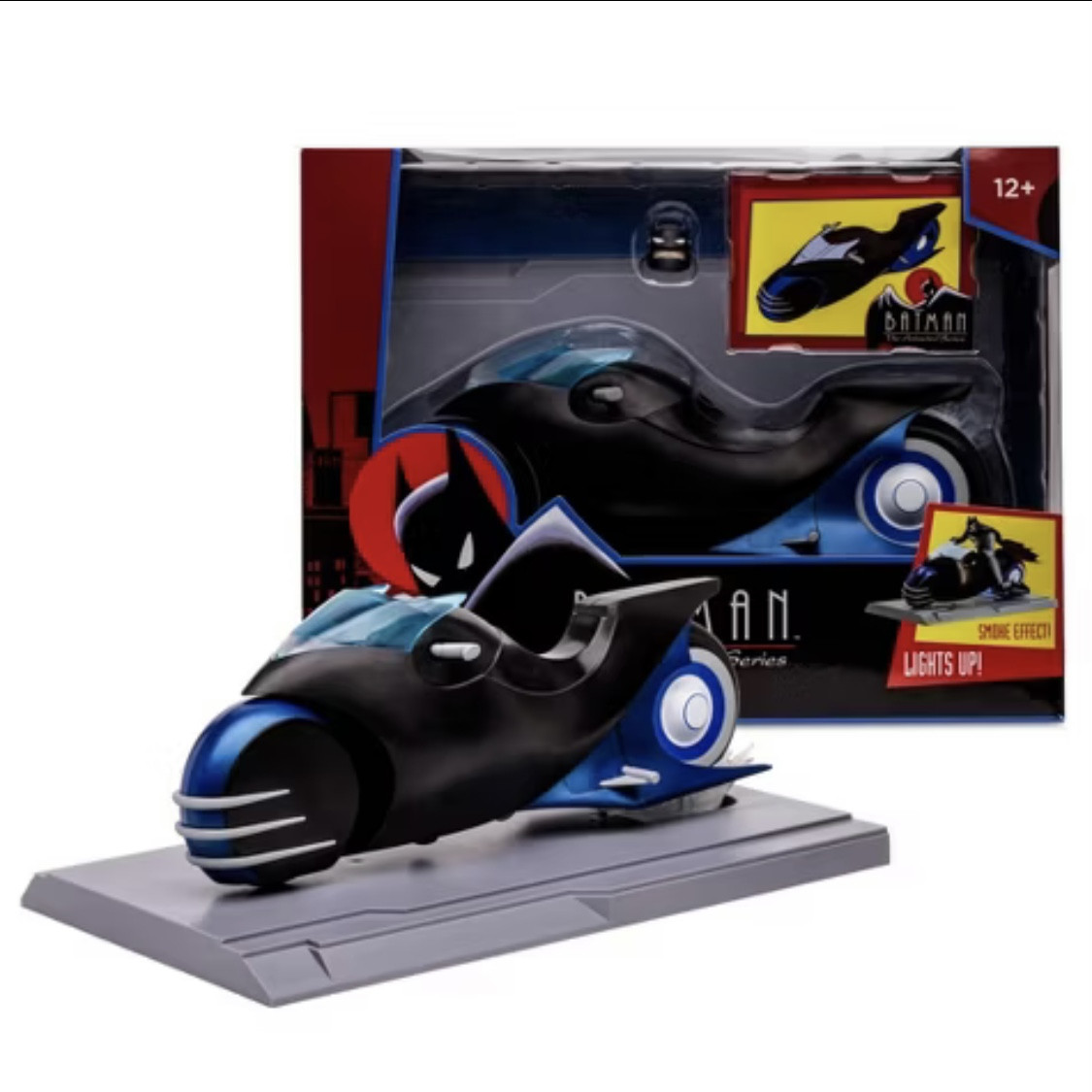 McFarlane Toys DC Comics Batman - The Animated Series Vehicle Batcycle Figure