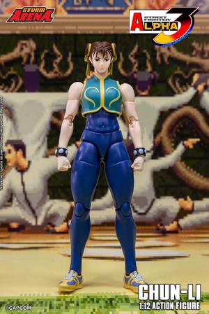 Street Fighter Alpha 3 Storm Arena Chun-Li 1/12 Scale Action Figure
