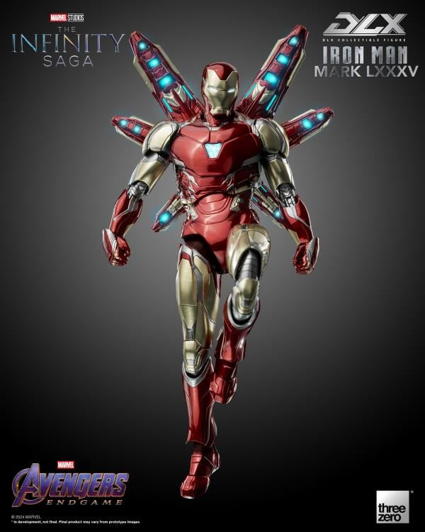 Marvel: The Infinity Saga DLX Iron Man Mark 85 1/12 Scale Action Figure