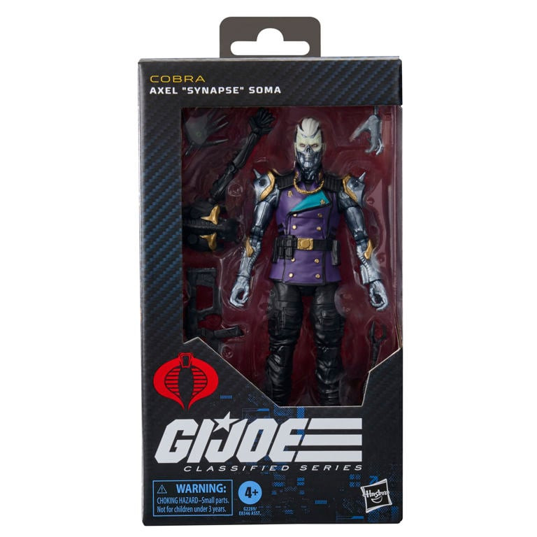 G.I. Joe Classified Series #211 Cobra Axel “Synapse” Soma Action Figure