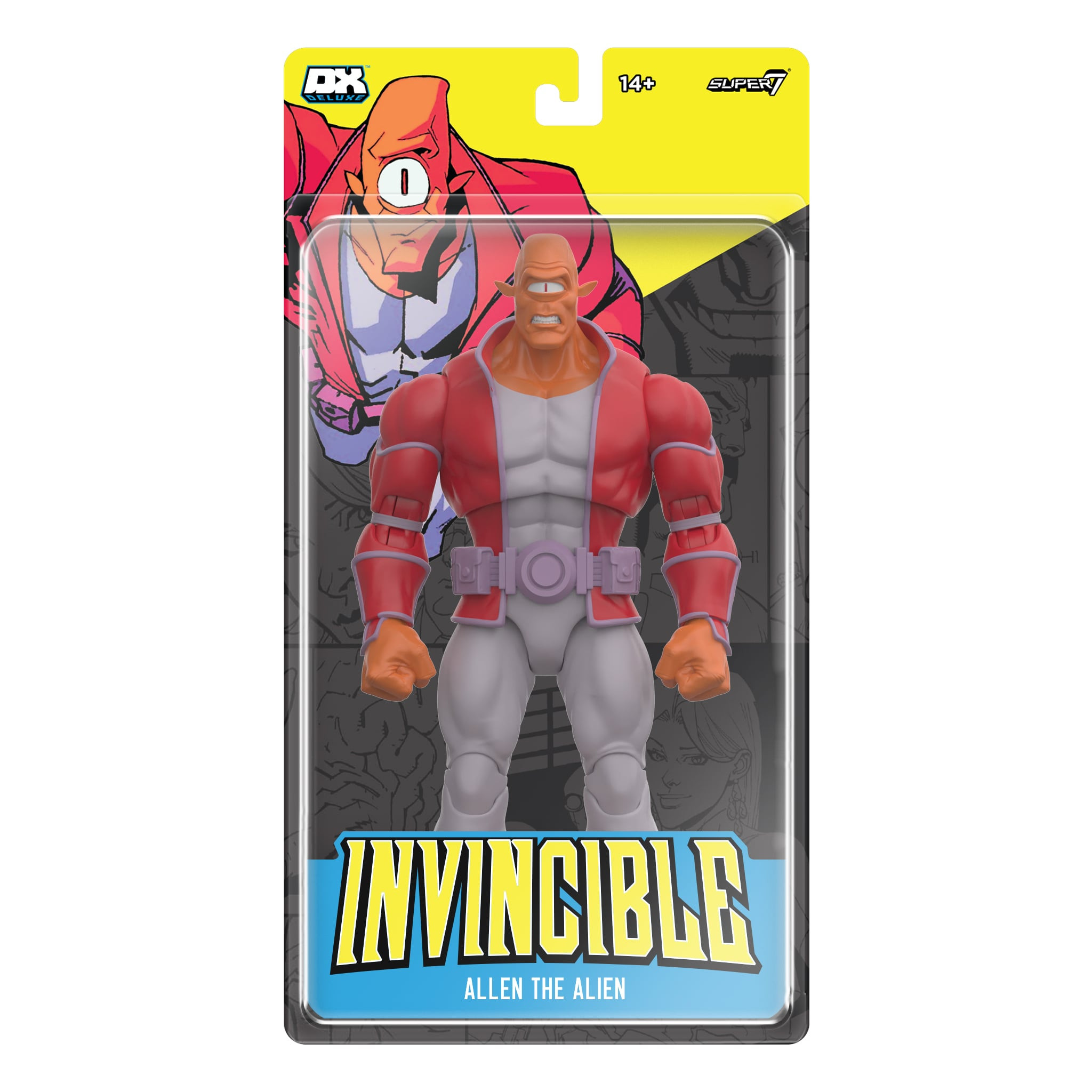Super7 Invincible Deluxe Allen the Alien Action Figure