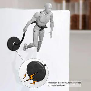 Stop Motion Rig with Adjustable Dual-Arm Clip for 6''-7'' Figures 4 Pack