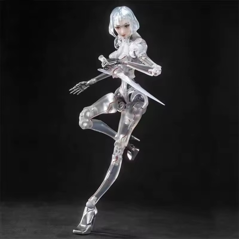 AI Agent Femella C1 (Transparent Edition) 1/12 Scale Action Figure KO