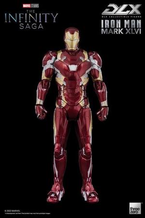 Avengers: Infinity Saga DLX Iron Man Mark 46 1/12 Scale Action Figure