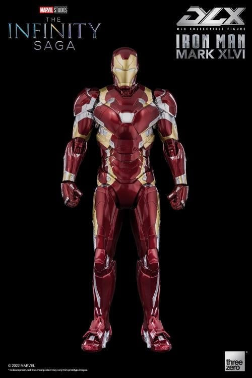 Avengers: Infinity Saga DLX Iron Man Mark 46 1/12 Scale Action Figure