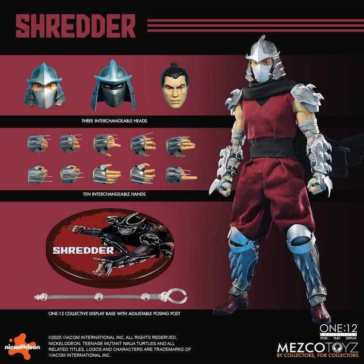 Teenage Mutant Ninja Turtles One:12 Collective Shredder Action Figure