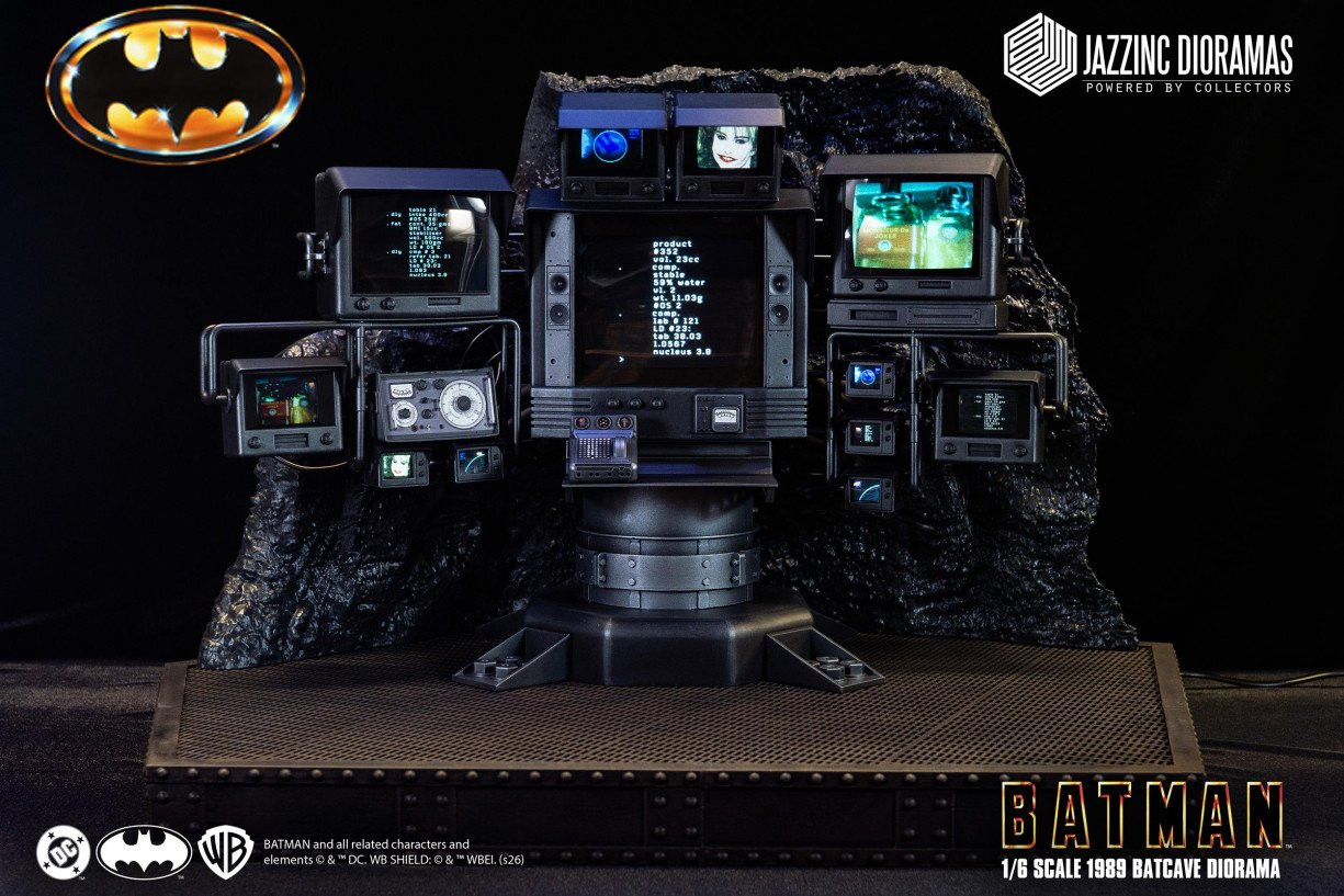 Jazzinc Dioramas 1/6 scale 1989 Batcave Ultimate DX edition