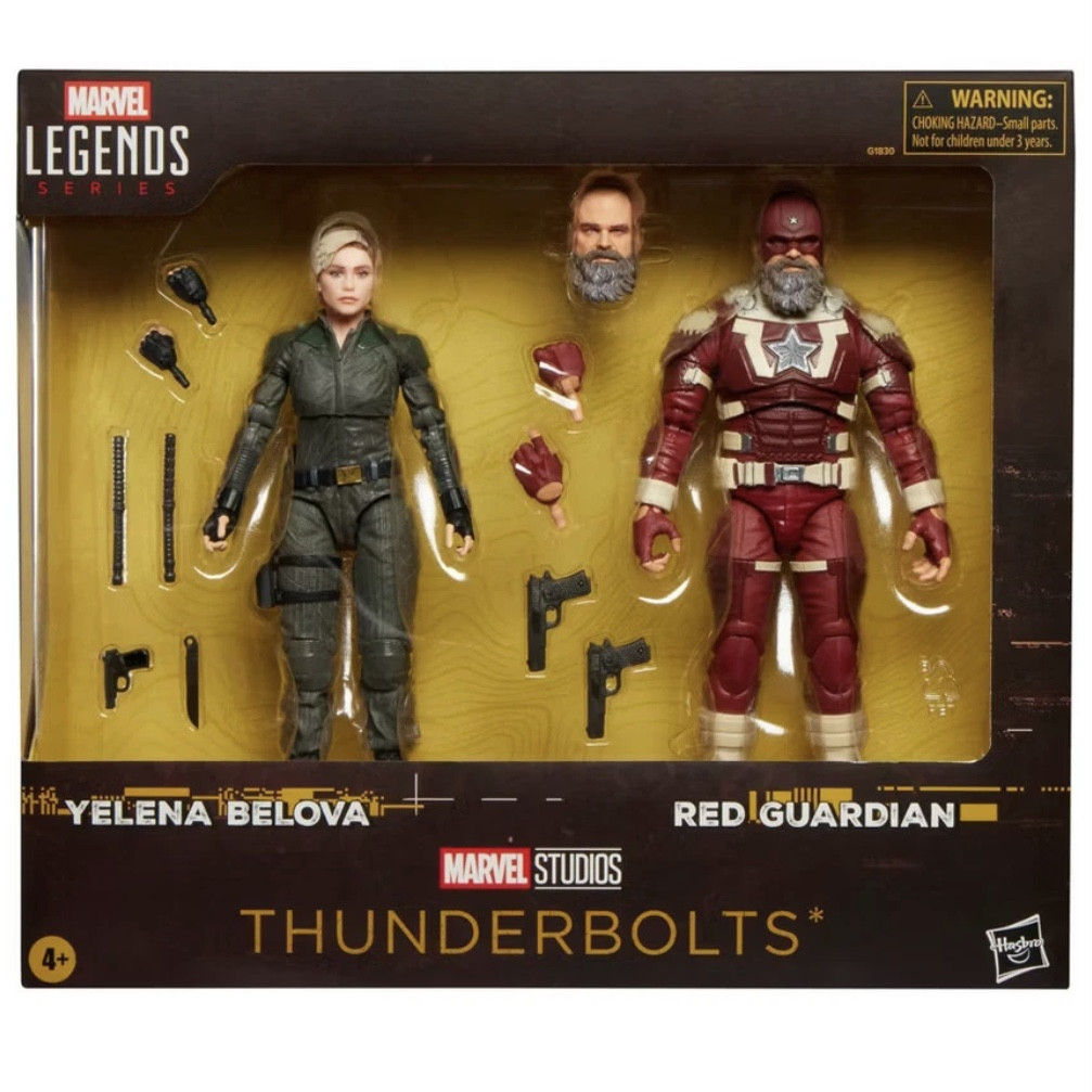 Thunderbolts* Marvel Legends Red Guardian & Yelena Belova Action Figure Two-Pack