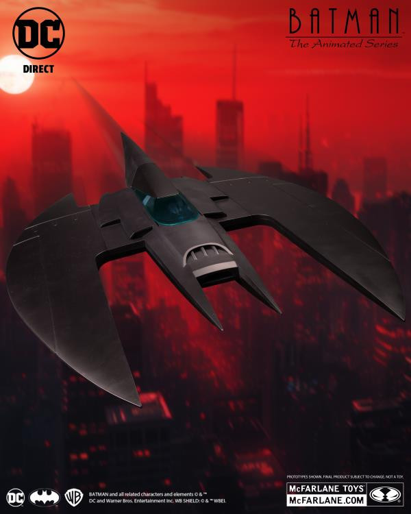 McFarlane Toys DC Direct Batman The Animated Series Large Batwing Vehicle