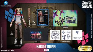 McFarlane Toys Store Collector's Club Drawing Board Crowdfund Suicide Squad Harley Quinn - Tier 1
