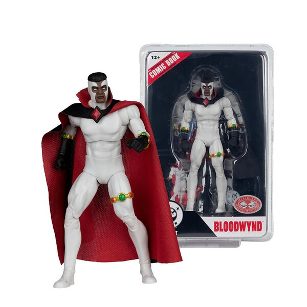 McFarlane Toys DC Direct Page Punchers Red Platinum Bloodwynd (Justice League #77) Figure