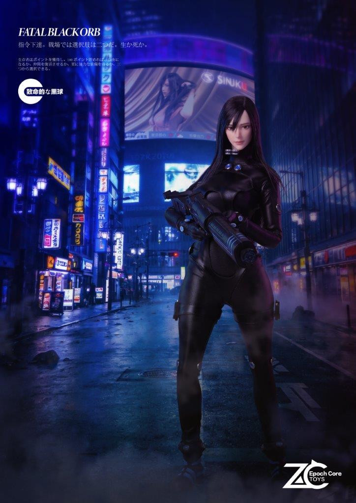 ZC Toys Epoch Core 1/6 Scale Fatal Blackorb Action Figure (Ver. A)