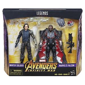 Avengers: Infinity War Marvel Legends Winter Soldier & Marvel’s Falcon Exclusive Two-Pack