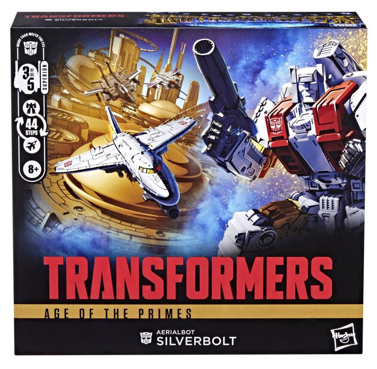 Transformers: Age of the Primes Commander Class Aerialbot Silverbolt Action Figure