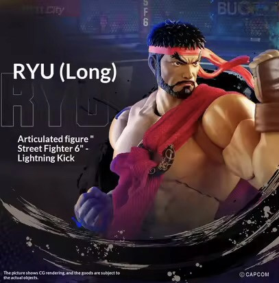 52TOYS Street Fighter 6 Ryu 1/12 Action Figure