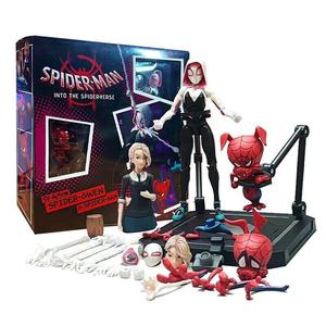 Spider-Man: Into the Spider-Verse SV-Action Spider-Gwen & Spider-Ham Set KO