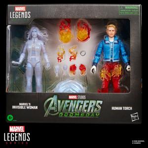 Marvel Studios Avengers: Doomsday Marvel Legends Series Marvel’s Invisible Woman & Human Torch Action Figure 2-Pack