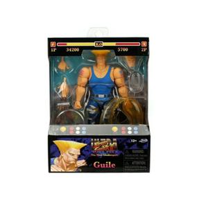 Jada Toys Ultra Street Fighter II: The Final Challengers Guile (Player 2 Ver.) 1/12 Scale Action Figure