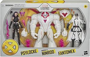 Hasbro Marvel Legends Psylocke, Nimrod & Fantomex Action Figure 3-Pack