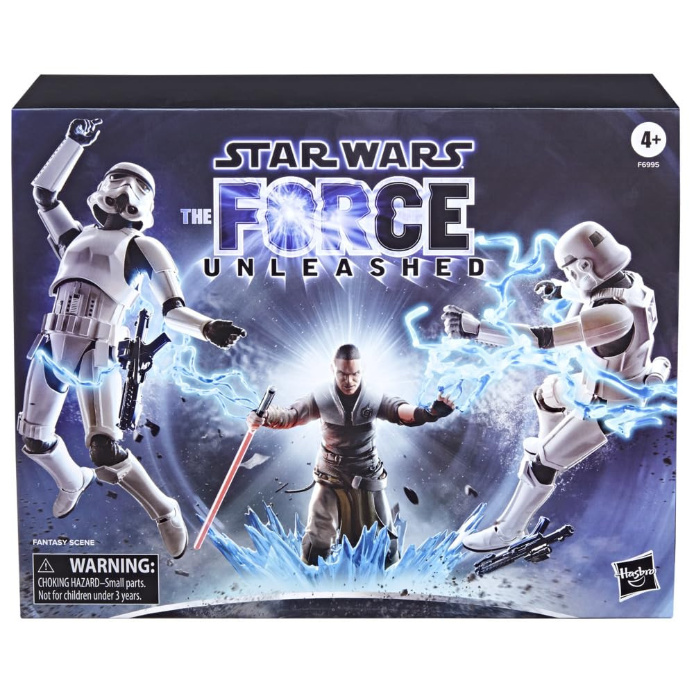 Star Wars Black Series The Force Unleashe Starkiller & Troopers 3-Pack (Hasbro Pulse Con Exclusive)
