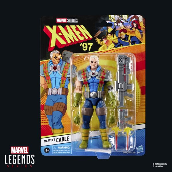 X-Men 97 Marvel Legends Cable 6-inch Action Figure
